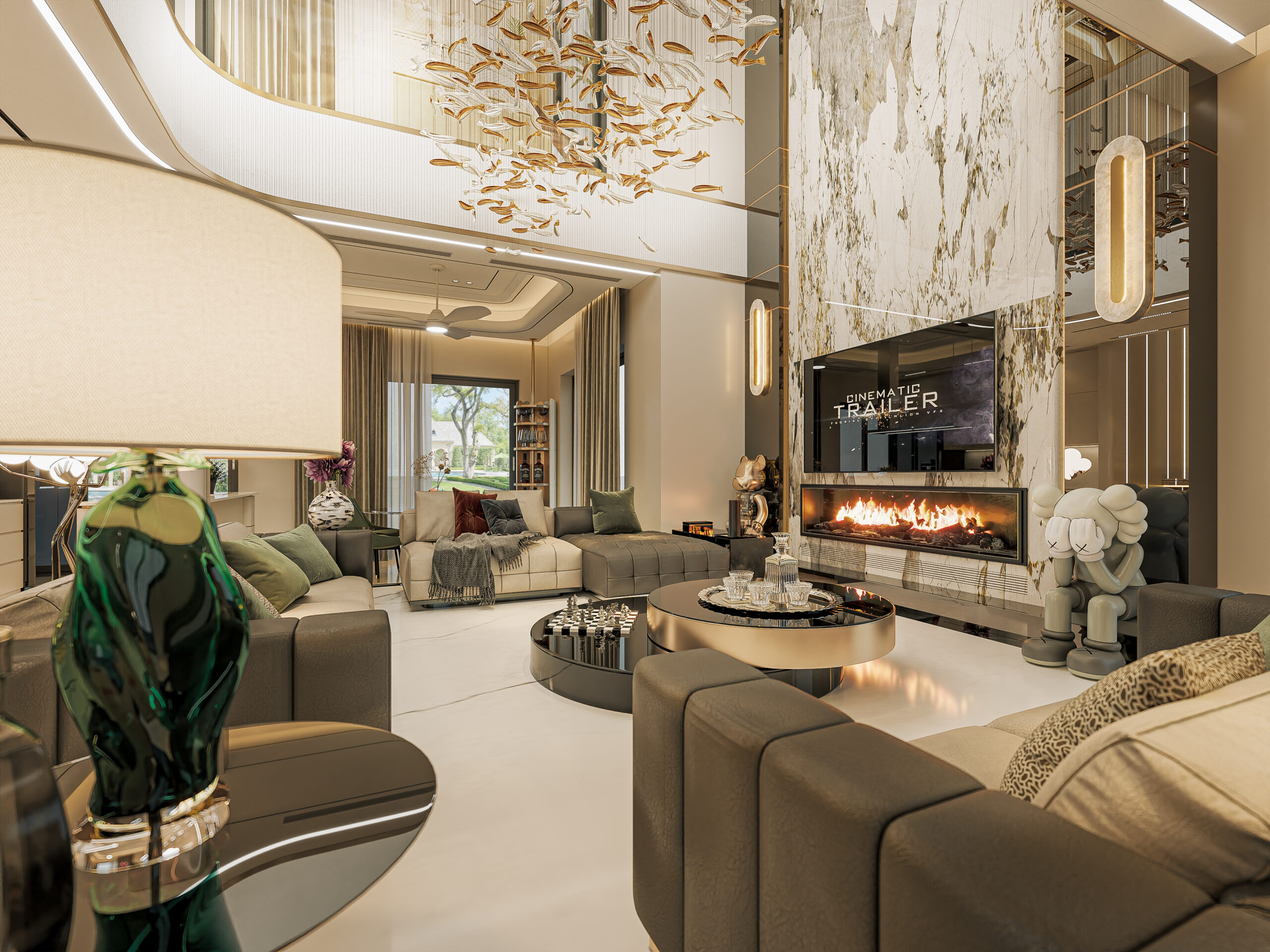 Thi công nội thất biệt thự cao cấp Vinhomes The Harmony