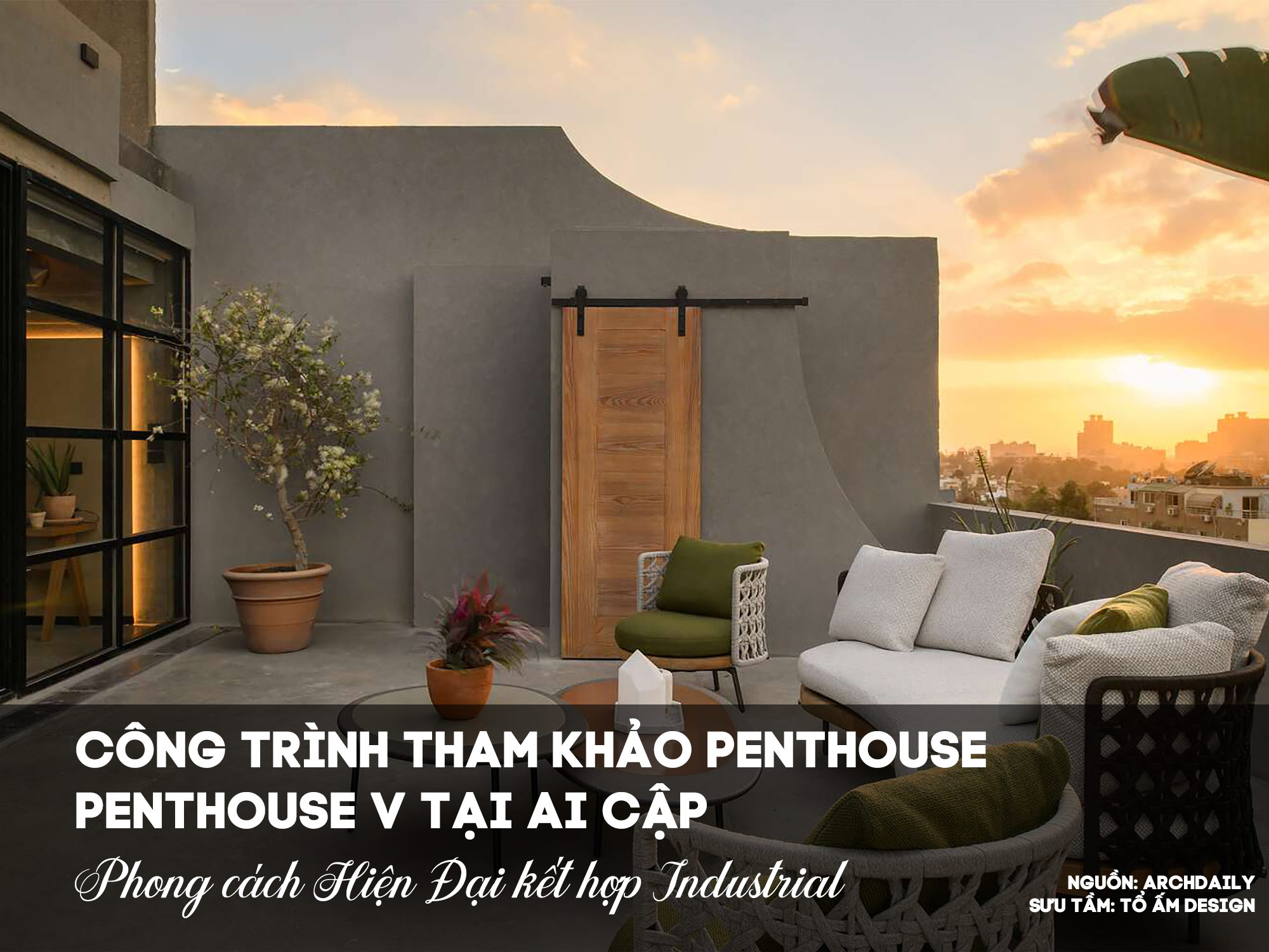 Penthouse V tại Ai Cập | Tham khảo không gian sống đương đại tinh tế
