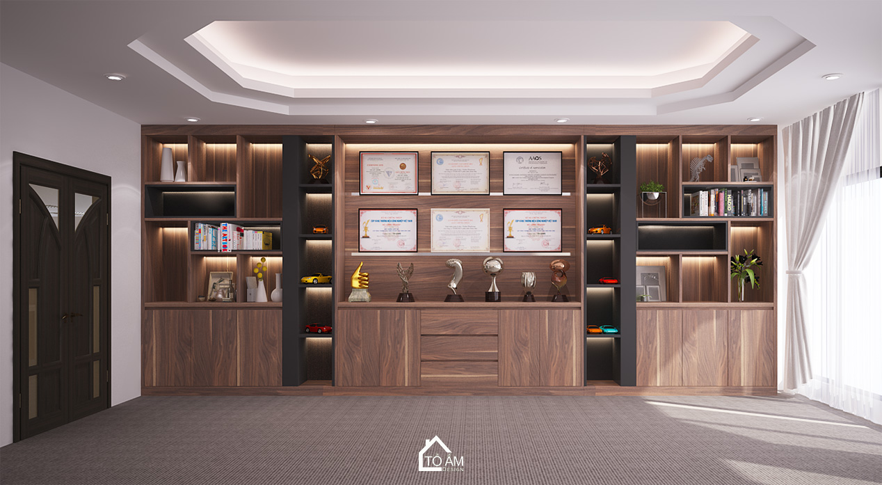 Thiết kế 3D văn phòng Showroom Mercedes – Haxaco - Tổ Ấm Design - Kiến tạo không gian - Chữa lành cảm xúc