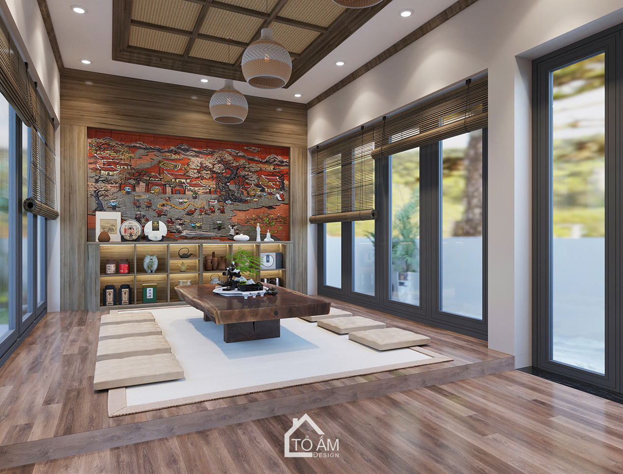 Sự Kết Hợp Phong Thủy Trong Thiết Kế Nội Thất: Kiến Tạo Không Gian, Chữa Lành Cảm Xúc