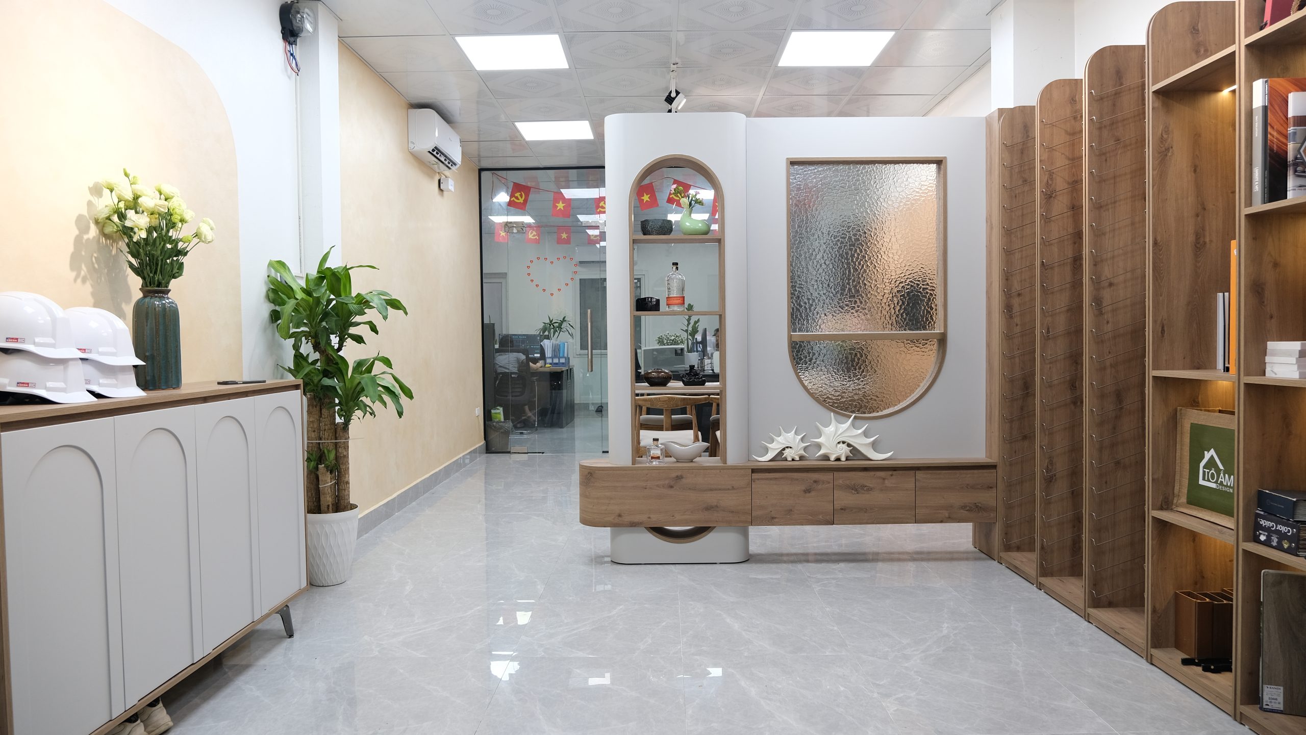 Showroom Trưng bày Vật liệu
