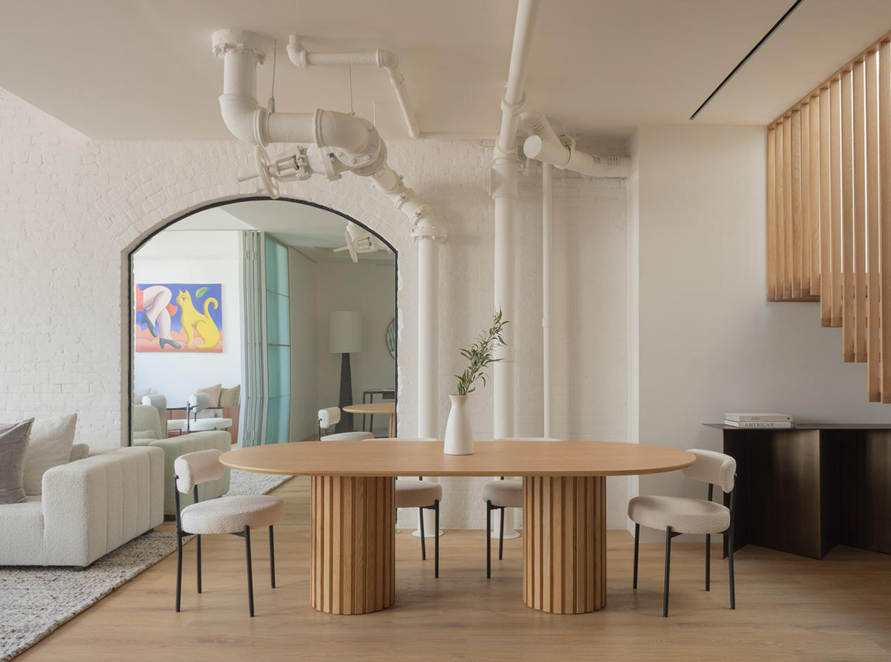 Wooster Penthouse tại Mỹ - Phòng khách