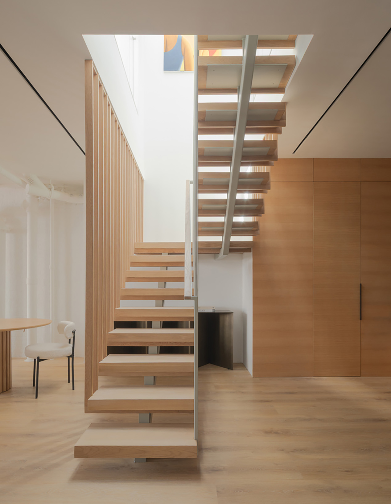 Wooster Penthouse tại Mỹ - Cầu thang nổi
