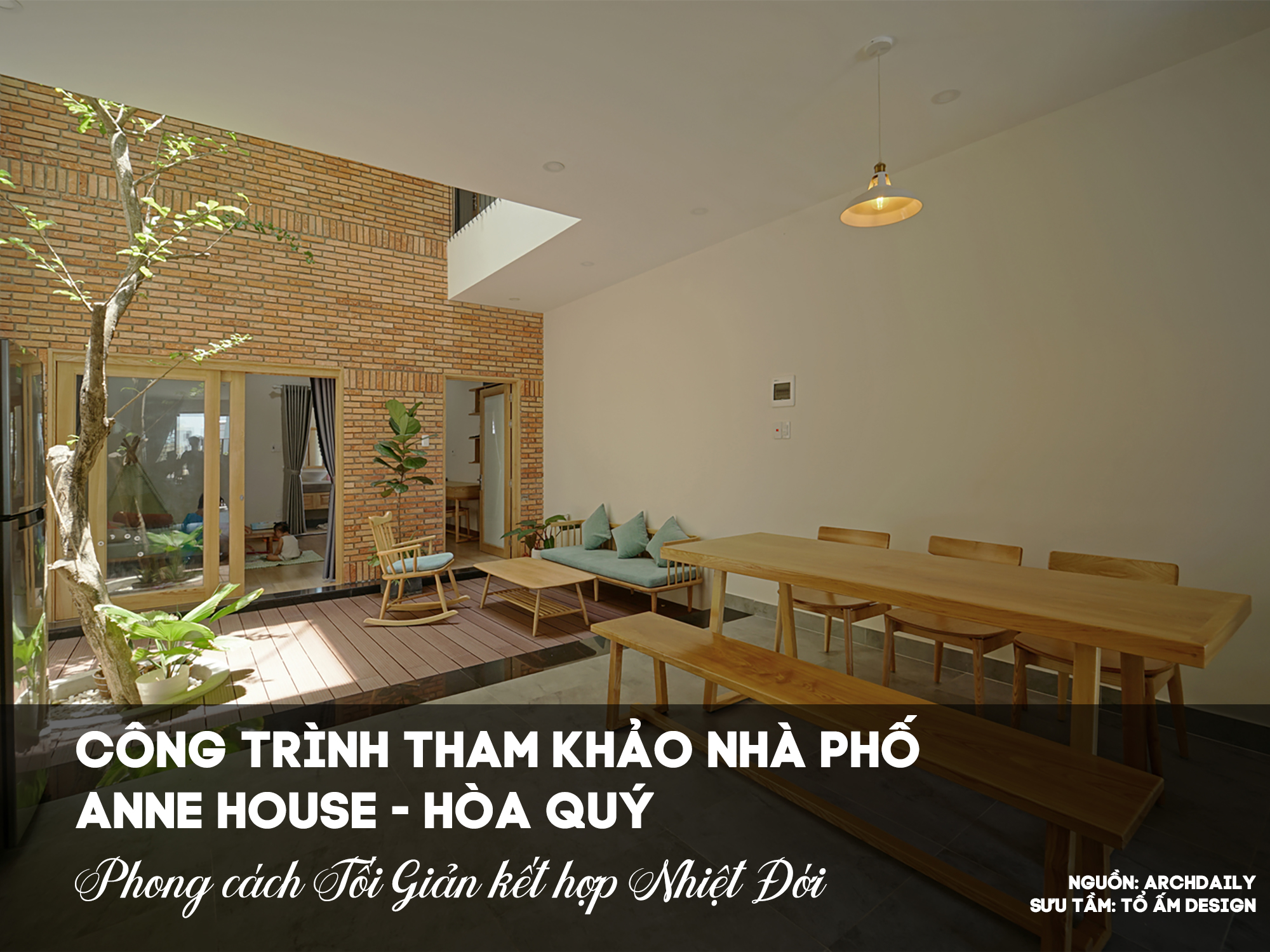 Khám phá Nhà phố Anne House Hòa Quý | Giải pháp sống xanh & tối giản giữa lòng đô thị