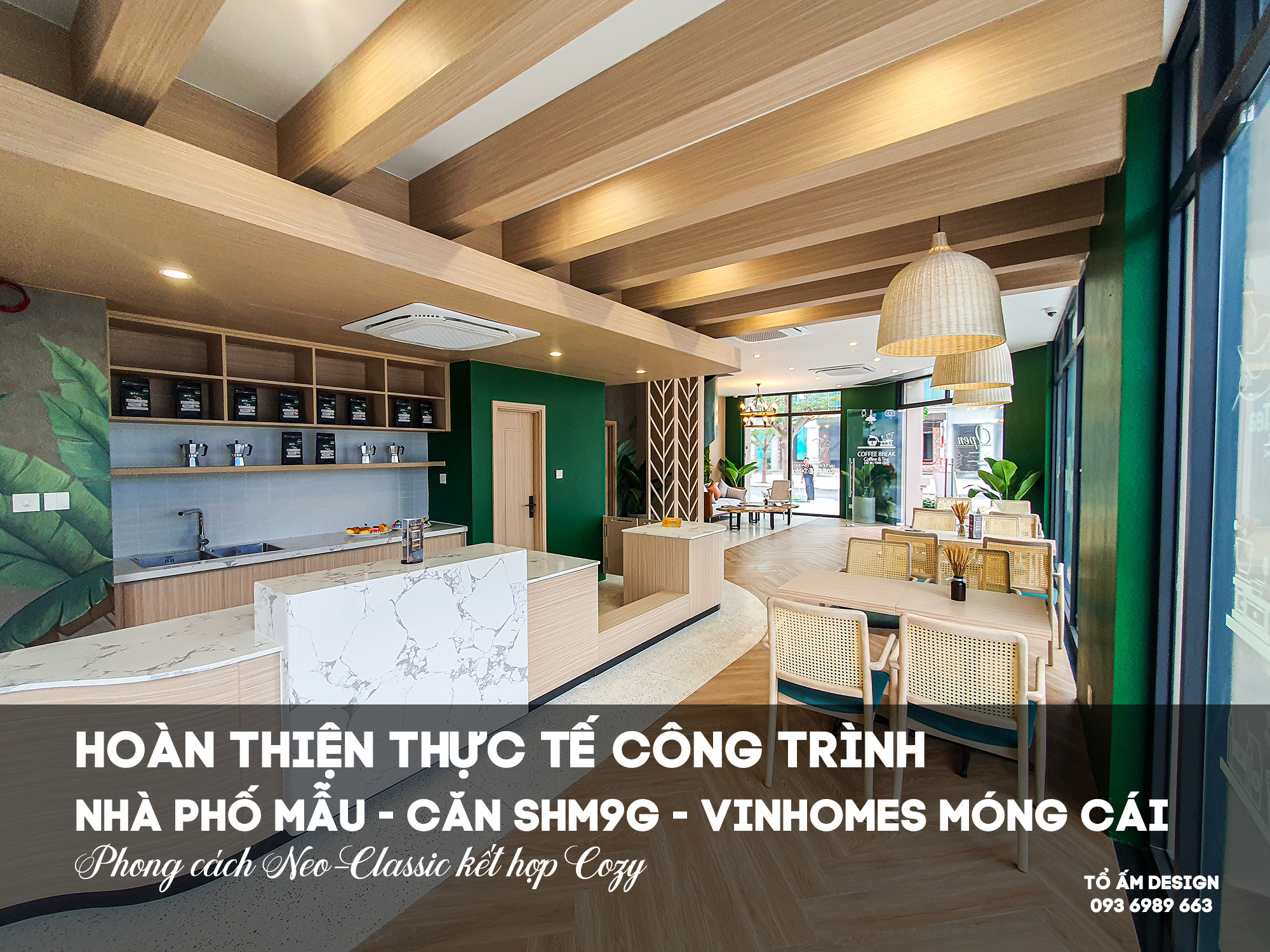 Hoàn thiện căn nhà mẫu SHG9M | Không gian nhà phố chữa lành tại Vinhomes Golden Avenue Móng Cái