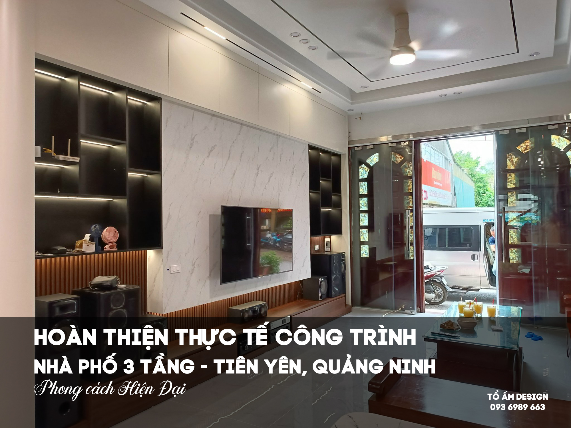 Hoàn thiện Nhà phố Hiện đại 3 tầng tại Tiên Yên | Hành trình kiến tạo Không gian nội thất nhà phố chữa lành