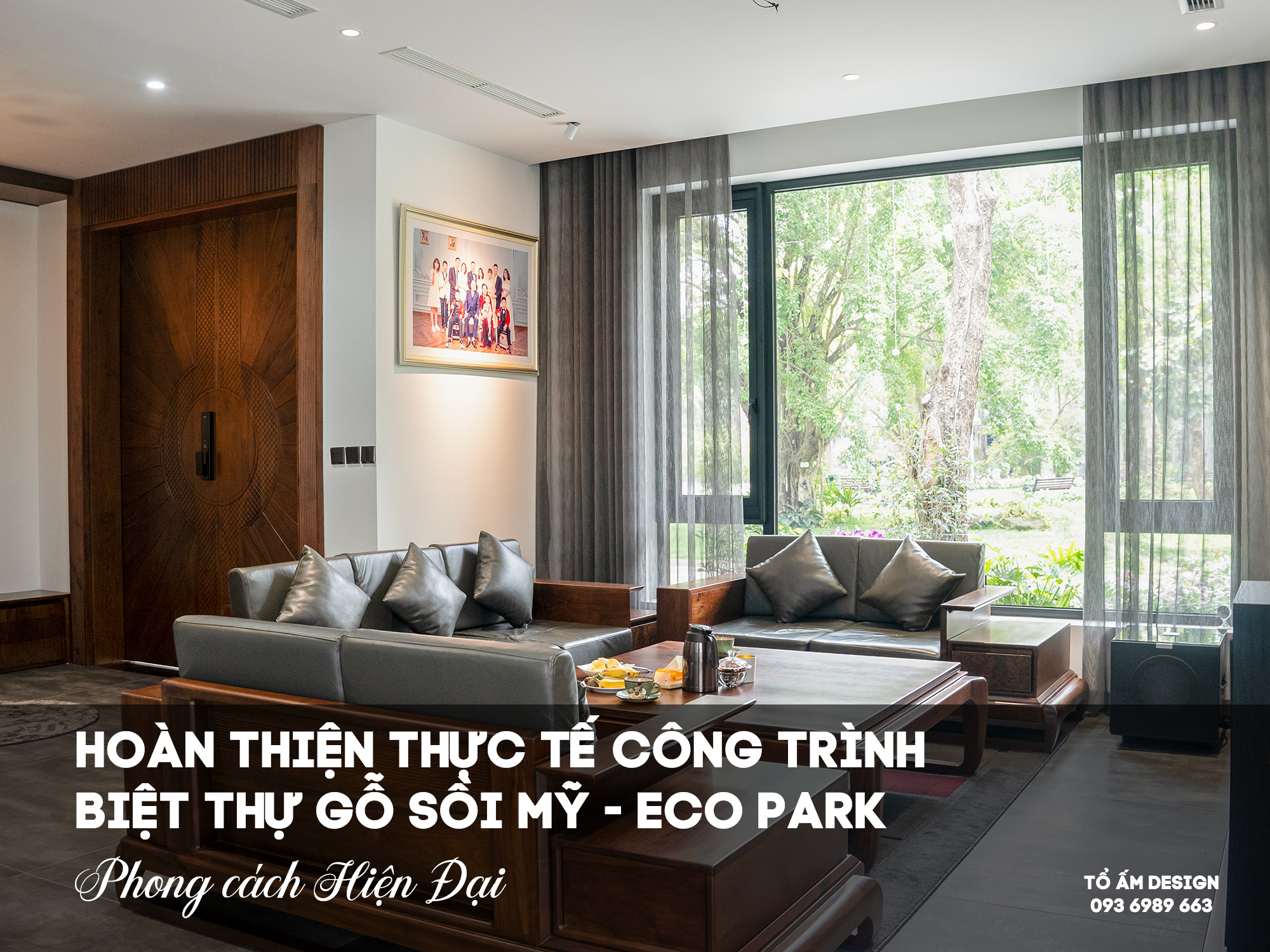Biệt Thự Gỗ Sồi Ecopark | Hành trình Tổ Ấm kiến tạo không gian sống sang trọng giữa miền xanh Ecopark