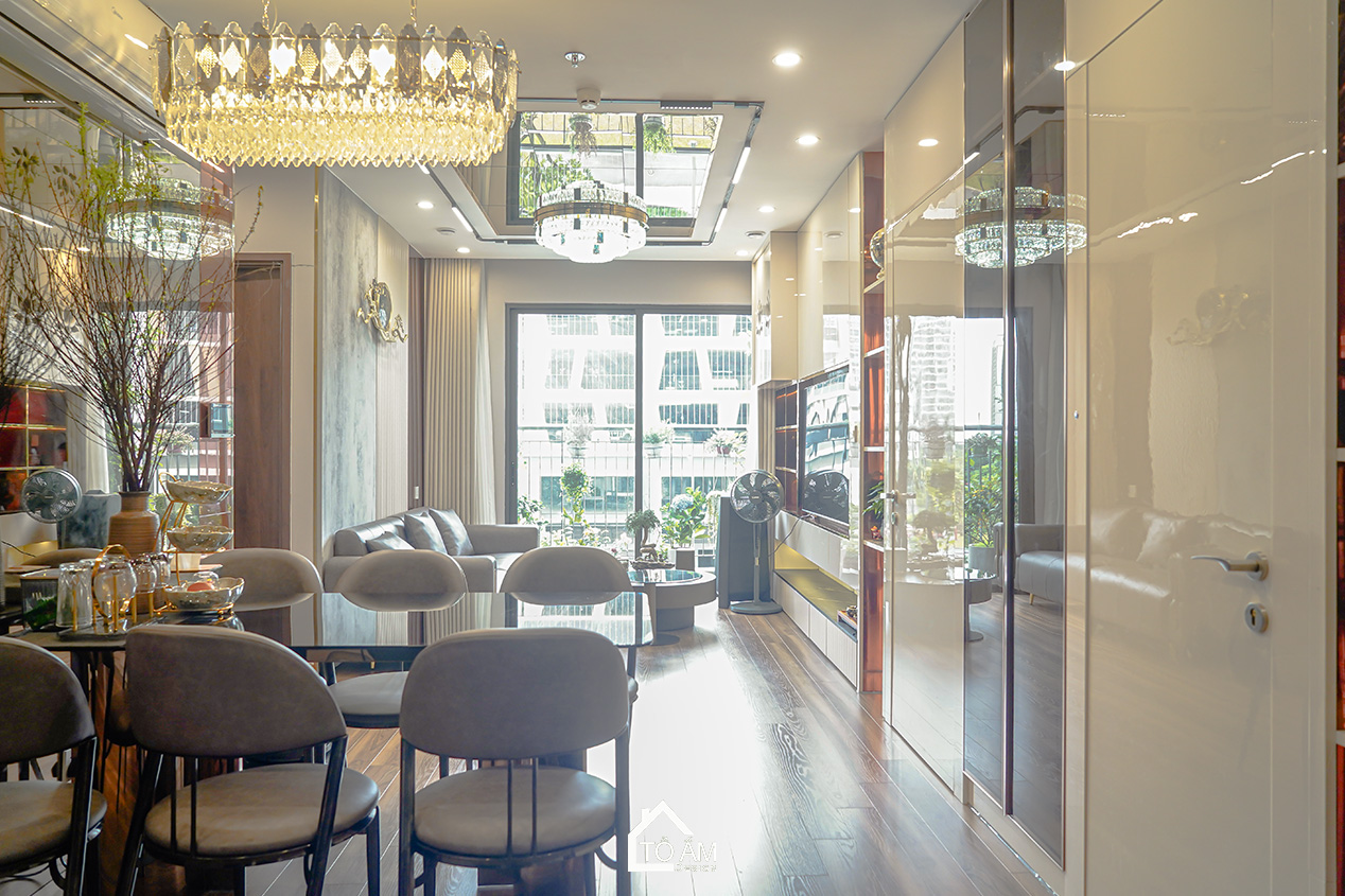 Không gian bếp: Gọn gàng, tiện nghi – nơi lưu giữ hương vị hạnh phúc - Hoàn thiện Chung cư 3 ngủ Zurich 1, Ocean Park - Tổ Ấm Design