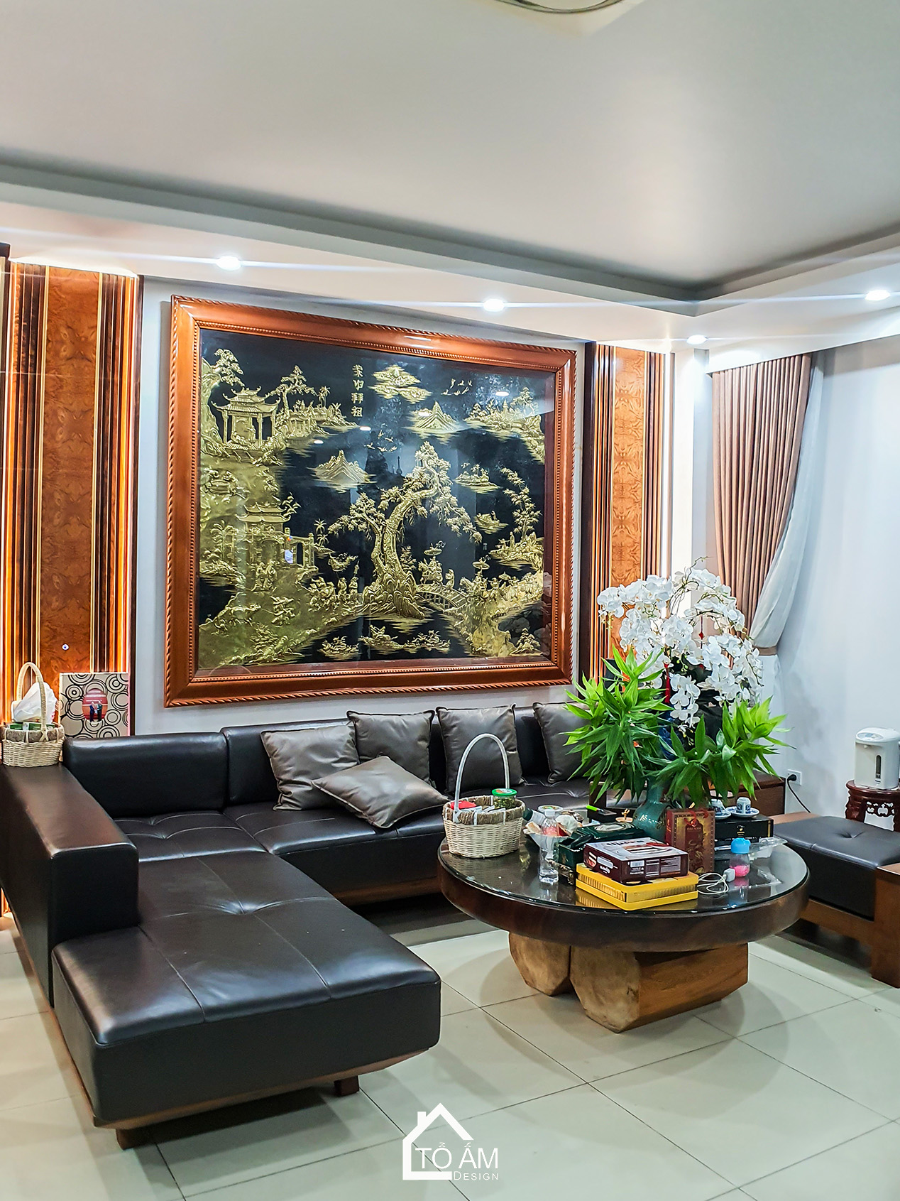 Phòng khách & phòng ăn: Khởi nguồn của Nhà phố 4 tầng chữa lành - Hoàn Thiện Nhà Phố 4 Tầng Chữa Lành tại Vinhomes Imperia Hải Phòng - Tổ Ấm Design