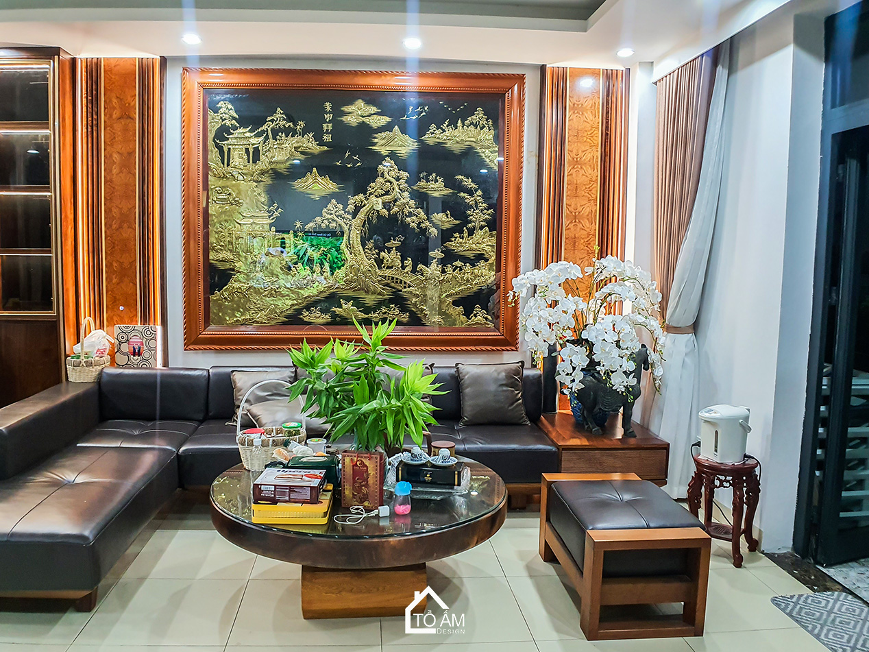 Phòng khách & phòng ăn: Khởi nguồn của Nhà phố 4 tầng chữa lành - Hoàn Thiện Nhà Phố 4 Tầng Chữa Lành tại Vinhomes Imperia Hải Phòng - Tổ Ấm Design