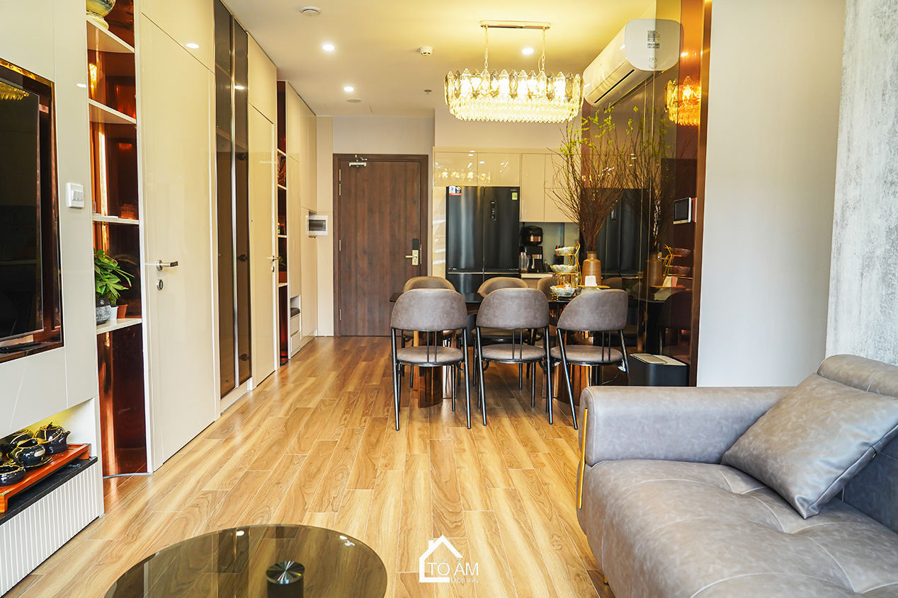 Không gian bếp: Gọn gàng, tiện nghi – nơi lưu giữ hương vị hạnh phúc - Hoàn thiện Chung cư 3 ngủ Zurich 1, Ocean Park - Tổ Ấm Design