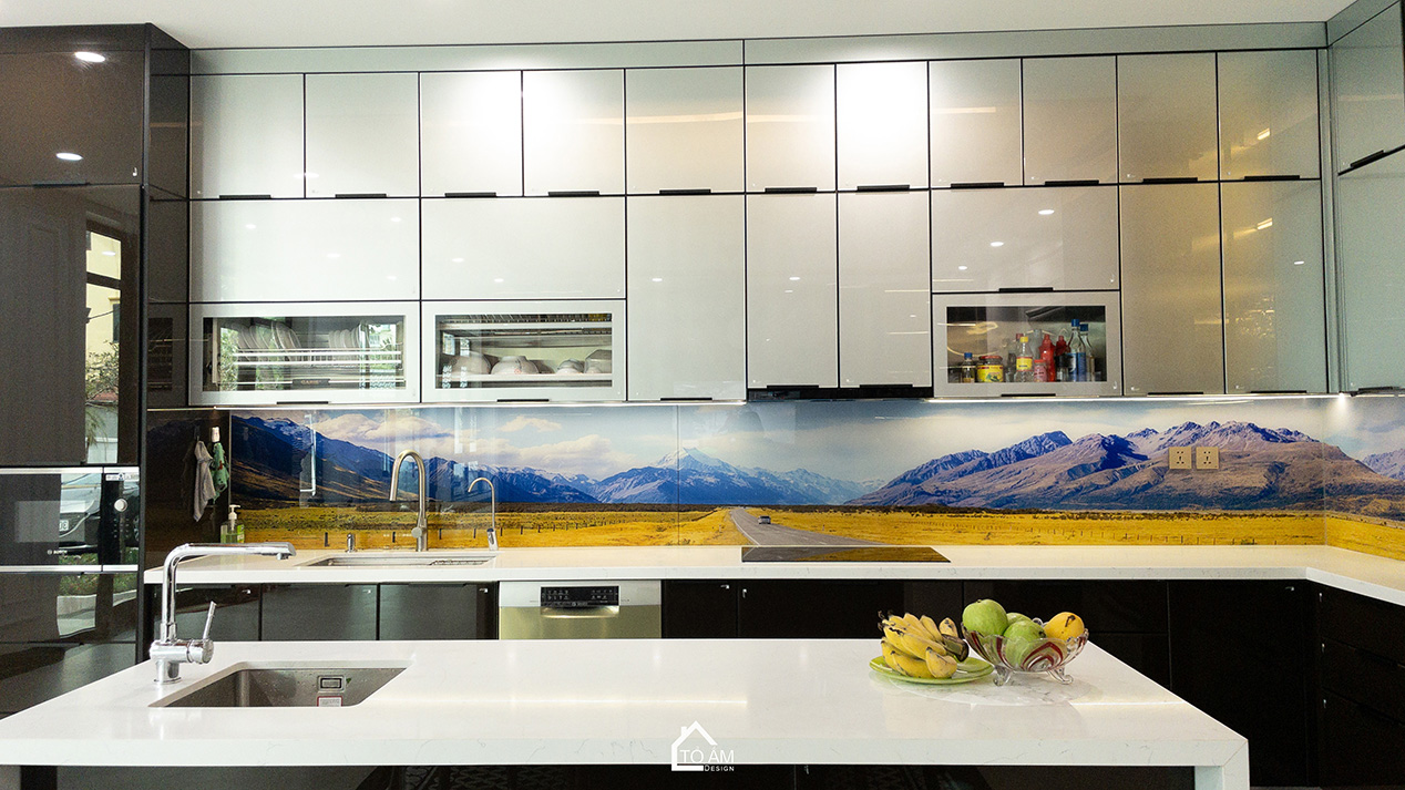 Phòng bếp & khu ăn uống: Gắn kết – Tiện nghi – Sang trọng - Hoàn thiện công trình Biệt thự sân vườn Đông Anh - Tổ Ấm Design