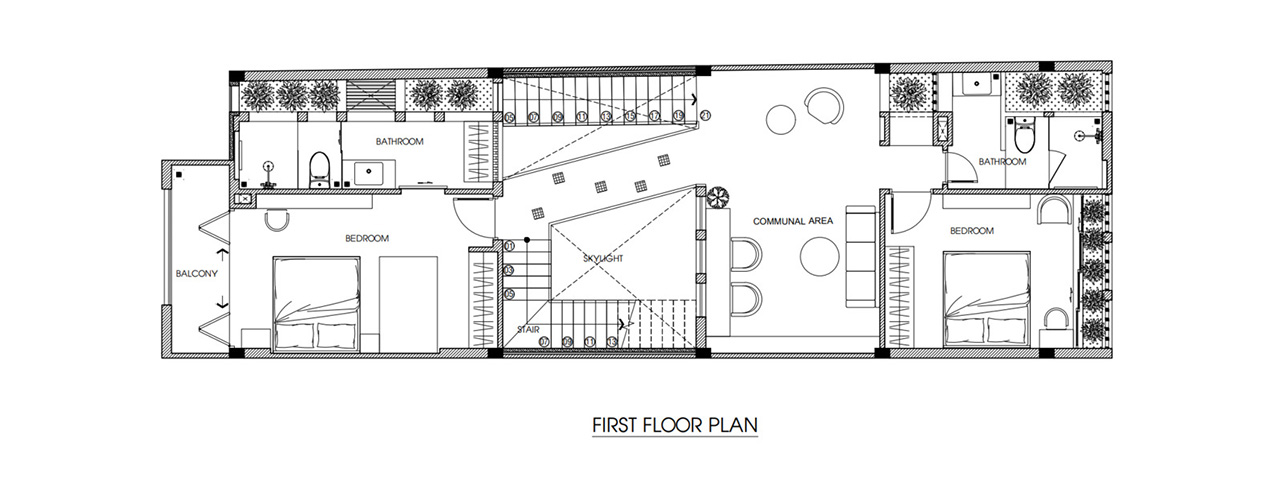 Không gian nội thất Nhà phố Tropical Hồ Chí Minh – phong cách mở, ngập tràn ánh sáng - Công trình tham khảo Nhà phố Tropical Hồ Chí Minh - Tổ Ấm Design