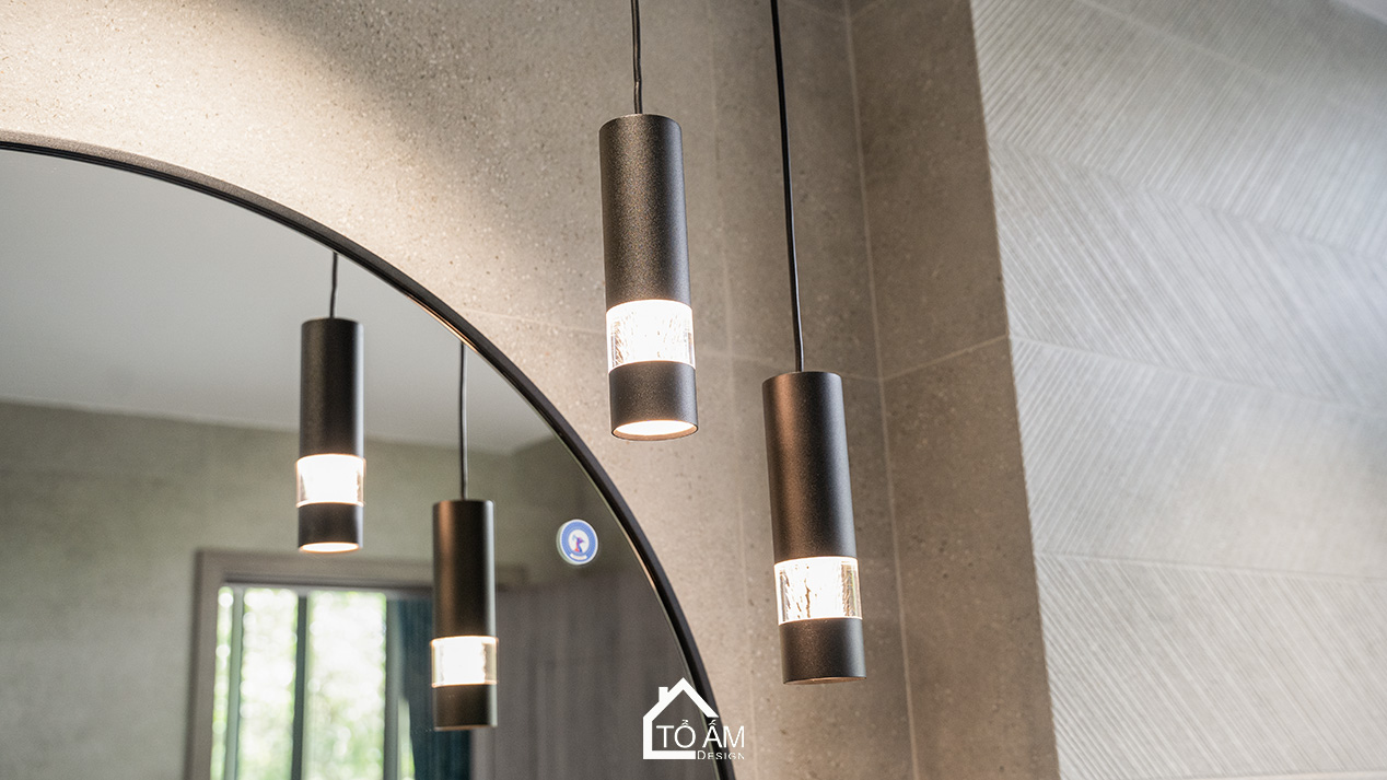 Phòng ngủ Master & khu thay đồ Biệt thự Gỗ Sồi Ecopark: Riêng tư – sang trọng – sâu lắng - Hoàn thiện công trình Biệt thự Gỗ Sồi Mỹ Ecopark - Tổ Ấm Design