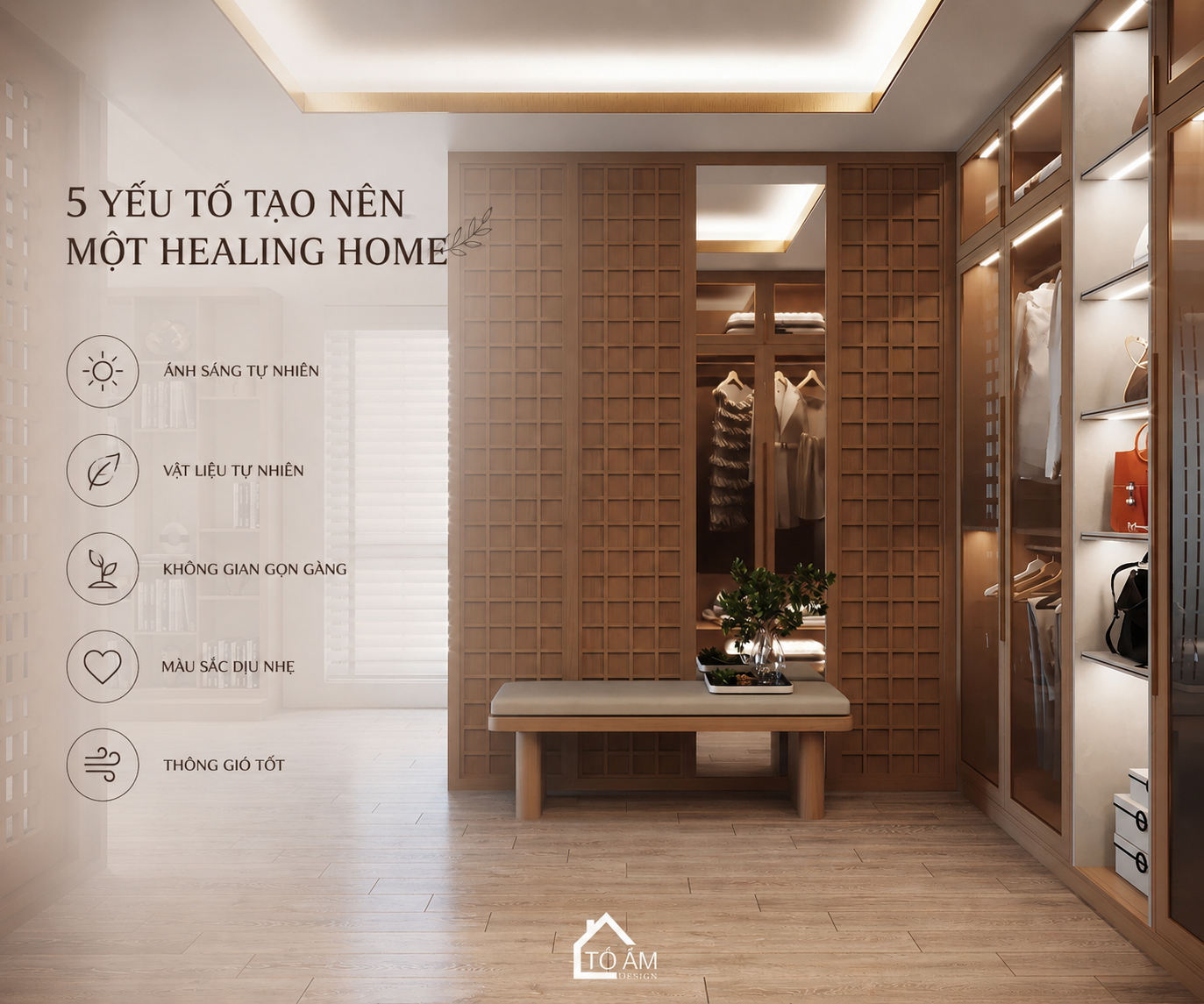5 yếu tố tạo nên một Healing Home – Nhà để nghỉ ngơi