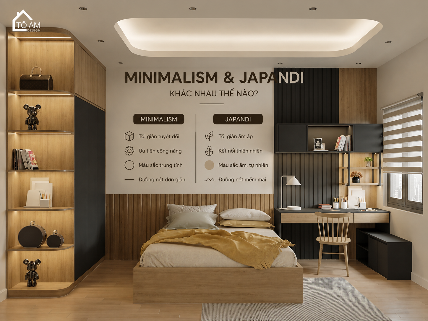 Minimalism và Japandi khác nhau thế nào? So sánh chi tiết