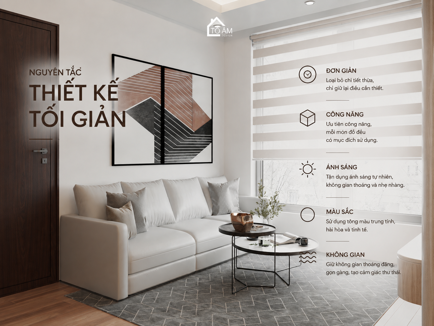 Nguyên tắc thiết kế tối giản: 8 điều cần biết về Minimalism