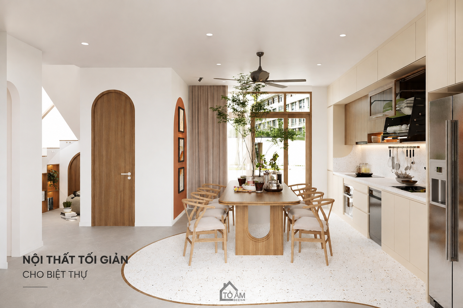 Nội thất tối giản cho biệt thự: Tinh giản nhưng vẫn sang trọng