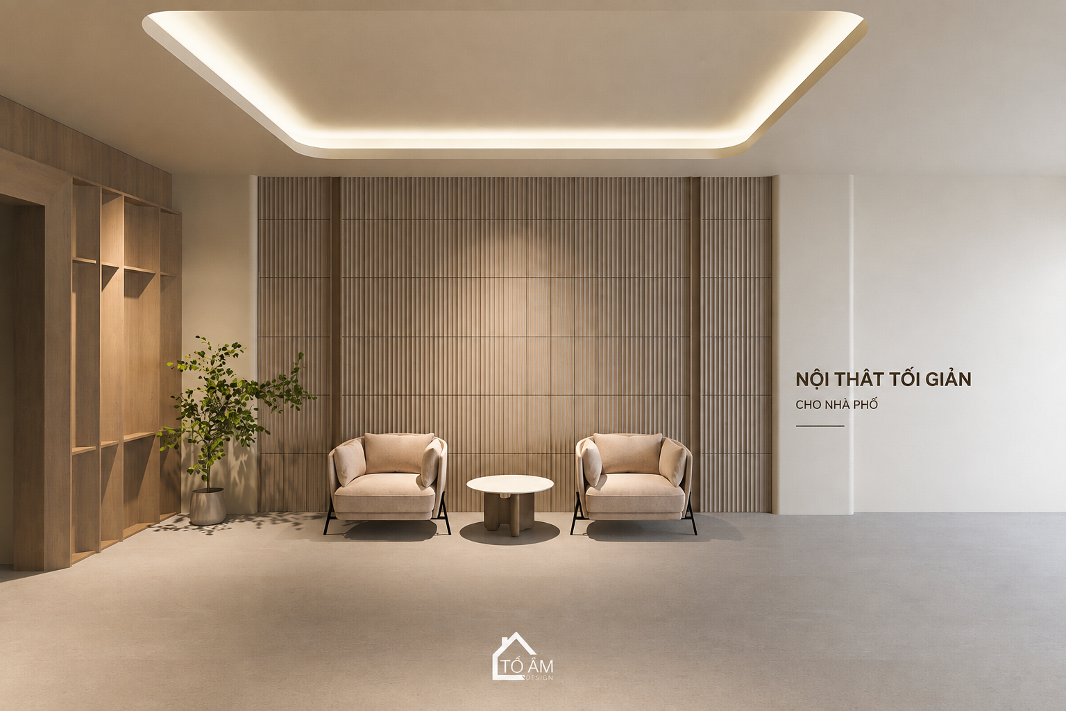Nội thất tối giản cho nhà phố: Cách thiết kế đẹp và thoáng