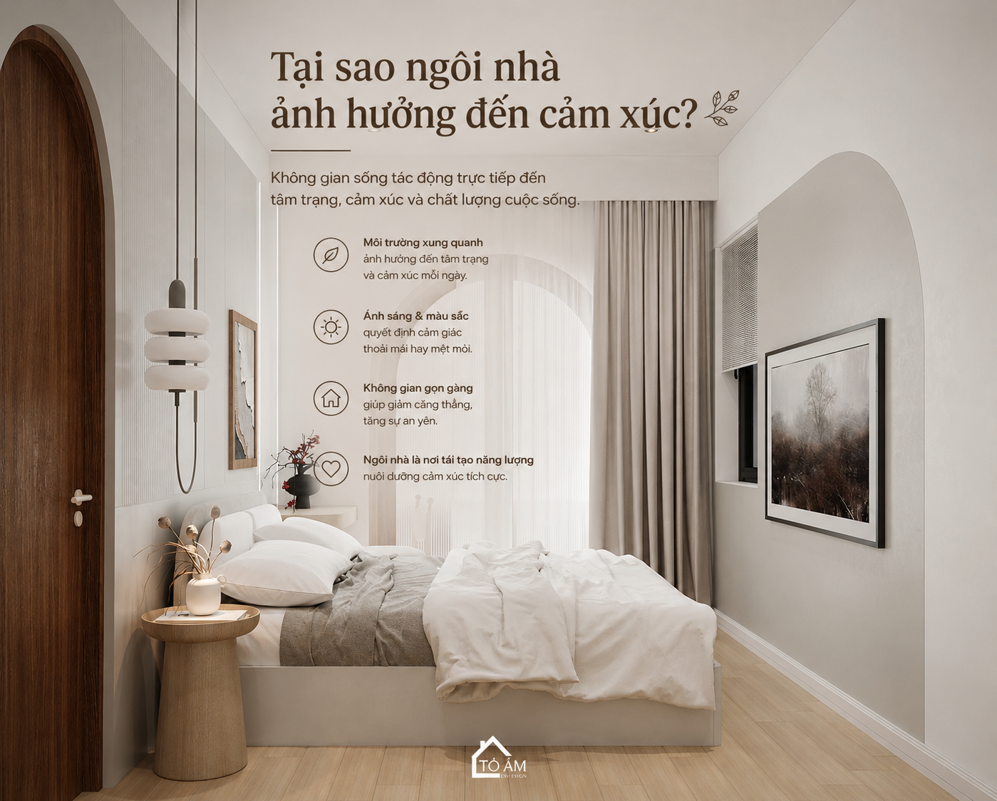 Tại sao ngôi nhà ảnh hưởng đến cảm xúc? 10 yếu tố quan trọng