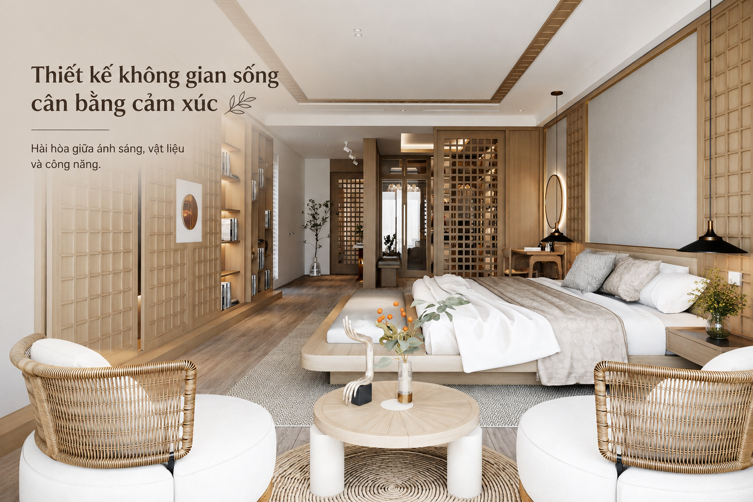 Thiết kế không gian sống cân bằng cảm xúc | Healing Home