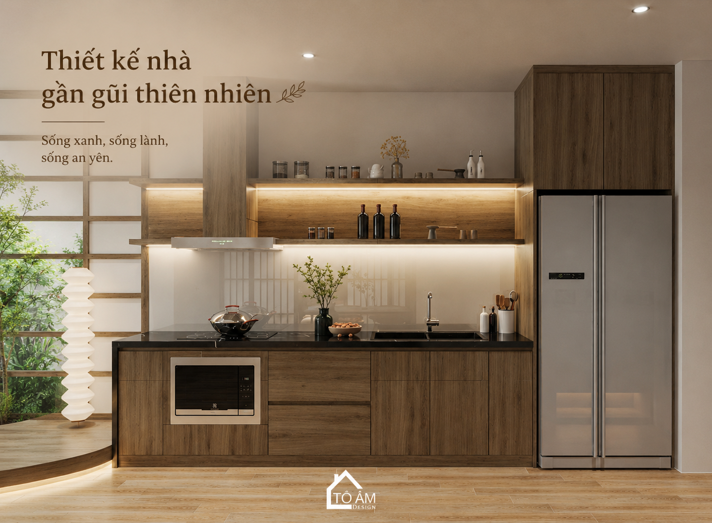 Thiết kế nhà gần gũi thiên nhiên: 7 cách đưa thiên nhiên vào nhà