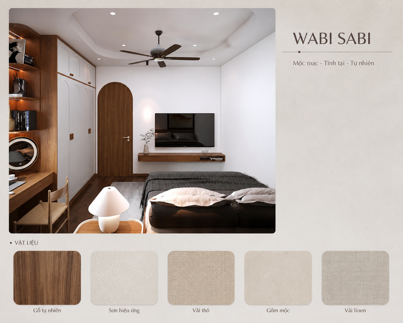 Vật liệu của phong cách Wabi Sabi: 10 chất liệu đặc trưng